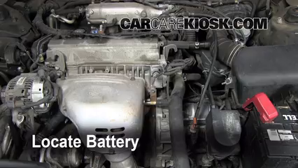 2000 Toyota Camry CE 2.2L 4 Cyl. Battery Replace